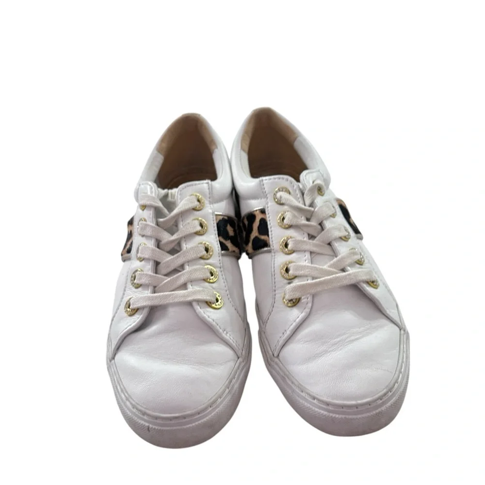 Lilly Pulitzer Lux Hallie Leopard Sneakers Sz 9